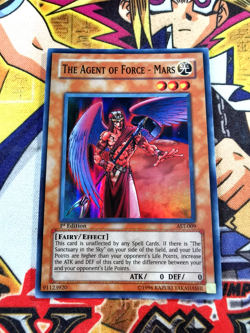 The Agent of Force - Mars ast-009 1st Edition (M/NM+) Super Rare Yu-Gi-Oh! - Image 1