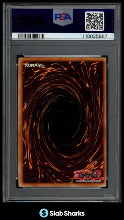 2003 YU-GI-OH! LABYRINTH OF NIGHTMARE 1ST EDITION LON-104 MAGIC CYLINDER PSA 8 - Image 2