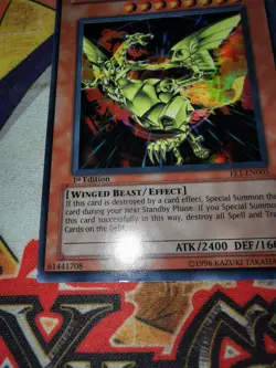 Sacred Phoenix of Nephthys fet-en005 1st Edition (LP/MP) Ultra Rare Yu-Gi-Oh! - Image 5