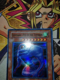 Cloudian - Eye of the Typhoon glas-en005 1st Edition (NM+) Super Rare Yu-Gi-Oh! - Image 2