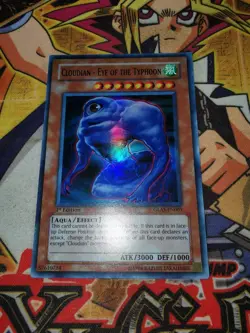 Cloudian - Eye of the Typhoon glas-en005 1st Edition (NM+) Super Rare Yu-Gi-Oh! - Image 3