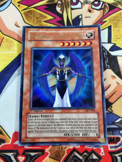 The Agent of Judgment - Saturn ast-006 1st Edition (MP/HP) Ultra Rare Yu-Gi-Oh! - Image 1