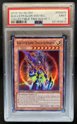 2013 Yu-Gi-Oh! Black Luster Soldier - Envoy of the Beginning #CT10-EN005 PSA 9 - Image 1