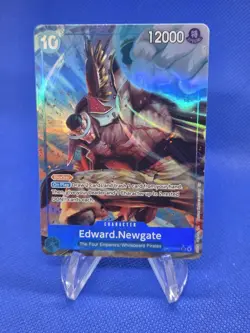 One Piece Carrying On His Will Edward Newgate OP13-042 Alternate Art NM - Image 1