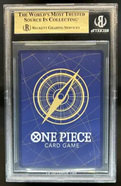 2024 One Piece Japanese Emperors New World Nami SR #OP08-106 BGS 10 Pristine - Image 2