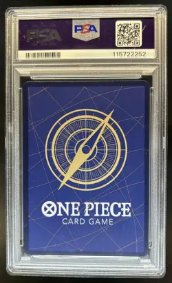 2024 One Piece 500 Years in the Future Monkey.D.Luffy Super Rare #OP07-109 PSA 9 - Image 2