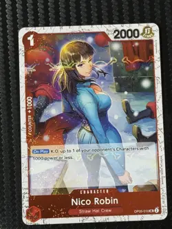 2024 One Piece PRB-01 English Nico Robin Jolly Roger OP05-010 - Image 1