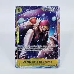 One Piece Donquixote Rosinante Azure Sea's Seven OP12-108 TR NM - Image 1