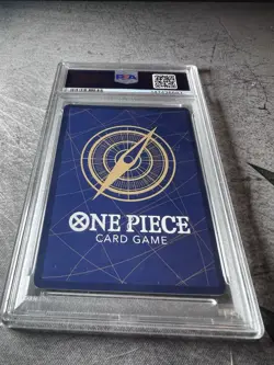 2024 ONE PIECE OP07-500 YEARS IN THE FUTURE TREASURE RARE TRAFALGAR LAW PSA 10 - Image 4