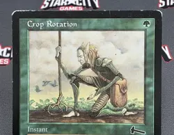 MTG Crop Rotation- DAMAGED -Urza's Legacy Magic the Gathering Card #098 - Image 3