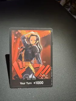 One Piece DON!! Card (Nico Robin) HOLOFOIL: One Piece Heroines EB03 - Image 1