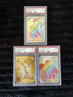 Pokemon Card Lot PSA Lot Sonia Lance Fire - Image 1