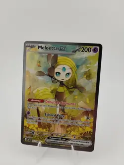 Pokemon TCG Meloetta EX Full Art Sir Black Bolt Card 167/086 Mint Condition - Image 1