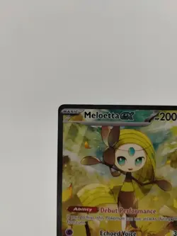 Pokemon TCG Meloetta EX Full Art Sir Black Bolt Card 167/086 Mint Condition - Image 3