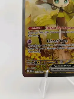 Pokemon TCG Meloetta EX Full Art Sir Black Bolt Card 167/086 Mint Condition - Image 4