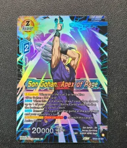 Son Gohan Apex of Rage EX24-20 Z Leader Foil Dragon Ball Super Card Game ZR29 - Image 1