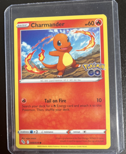Charmander - 8/078 - Pokemon GO NM - Regular Common - Pokemon TCG Card - Image 1