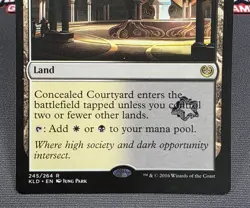 MTG Concealed Courtyard- STAMPED -Kaladesh Magic the Gathering Card #245 - Image 4