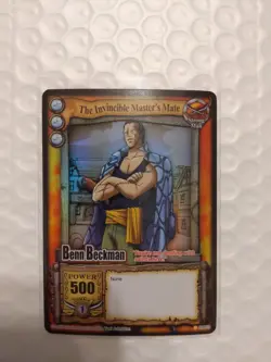 Bandai One Piece CCG Card Game Benn Beckman The Invincible Master's Mate Holo - Image 2