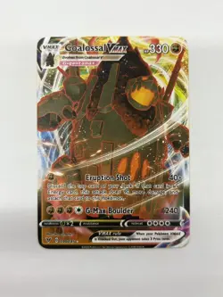 CoalossalVMAX HP330 Gold Metal Pokemon Card-Collectible Gift Display - Image 4