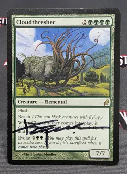 MTG Cloudthresher- Signed -Lorwyn Magic the Gathering Card #202 - Image 1