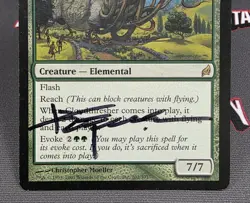 MTG Cloudthresher- Signed -Lorwyn Magic the Gathering Card #202 - Image 4