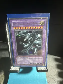 Blue-Eyes Ultimate Dragon JMP-EN005 Limited Edition Secret Rare Card Holo - Image 3