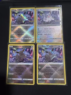 Radiant Eevee SWSH230 SWSH: Sword & Shield Black Star Promo Card Lot - Image 1