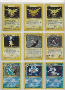 Vintage Pokemon Card Collection 108 Lot WOTC Holos 1st Edition Shadowless - Image 3