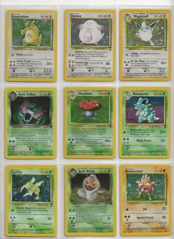 Vintage Pokemon Card Collection 108 Lot WOTC Holos 1st Edition Shadowless - Image 5