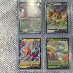 Pokemon TCG 16 Full Art Holo Cards Lot - VS Set Mewtwo, Eevee, Wigglytuff - Image 2