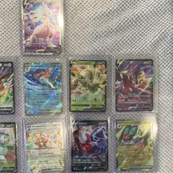 Pokemon TCG 16 Full Art Holo Cards Lot - VS Set Mewtwo, Eevee, Wigglytuff - Image 3