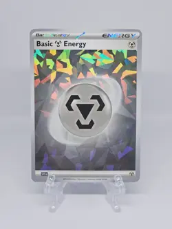 016 SVE METAL ENERGY | RARE CRACKED ICE HOLO | SCARLET & VIOLET POKEMON CARD - Image 1