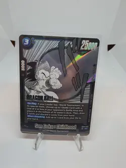 Son Goku:Childhood SB01-018 Super Rare. Dragon Ball Super Card Game Fusion World - Image 1