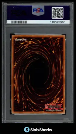 2003 YU-GI-OH! 1ST EDITION THE LAST WARRIOR FROM ANOTHER PLANET LON-077 PSA 9 - Image 2