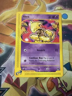 Pokemon TCG Abra Expedition Base Set, Card 93/165, Regular Common NM - Image 1