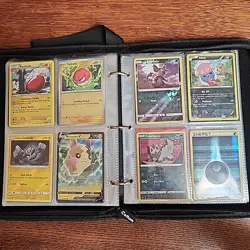 Sylveon Binder full of only Holo Pokemon cards Mixed Lot TCG - Image 1