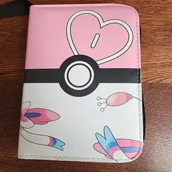 Sylveon Binder full of only Holo Pokemon cards Mixed Lot TCG - Image 2