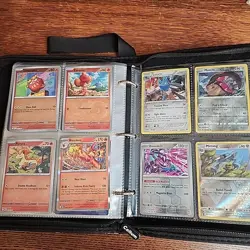Sylveon Binder full of only Holo Pokemon cards Mixed Lot TCG - Image 4