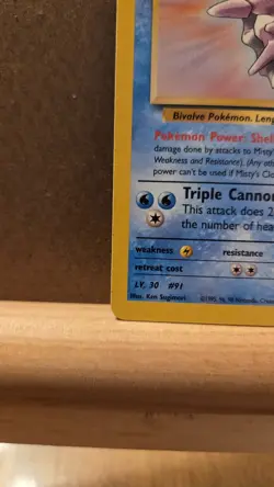 Misty's Cloyster Gym Heroes 29/132 Rare non-holo LP - ungraded Pokemon Card - Image 4