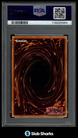 2003 YU-GI-OH! LABYRINTH OF NIGHTMARE 1ST EDITION LON-050 MAGE POWER PSA 8 - Image 2