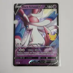 Dark Sylveon V SWSH134 SWSH Promo Holo 180 HP Pokemon TCG Card - Image 1