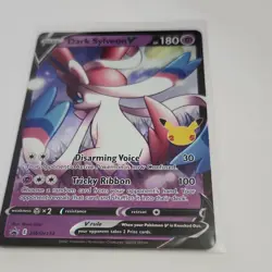 Dark Sylveon V SWSH134 SWSH Promo Holo 180 HP Pokemon TCG Card - Image 3