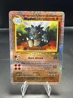 Pokemon Rhydon - 35/110 - Pokemon Legendary Collection Reverse Holo Rare Card - Image 1