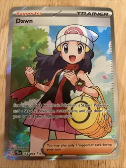 Pokemon Dawn 118/94 Full Art 2025 TCG Phantasmal Flames English Card NM - Image 1