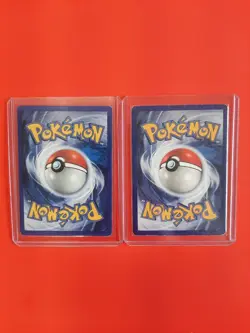 Shadowless Kadabra & Abra Base Set 1st Edition Pokemon Cards Combo Rare 32/102 - Image 3