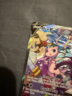 Mew V 251/264 Alt Art Fusion Strike Pokemon Card NM-MINT Pack Fresh - Image 4