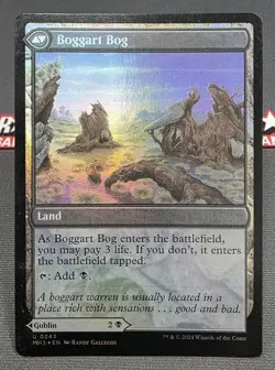 MTG FOIL Boggart Trawler- DAMAGED -Modern Horizons 3 Magic Card #243 - Image 2
