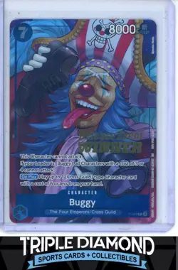 One Piece P-084 Promotion Cards Buggy OP10 Release Event Winner W134 - Image 1
