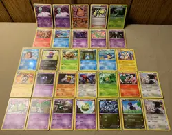 2013 Pokemon Gardevoir Serperior Elesa Legendary Treasures Rare Holo 30 Card Lot - Image 1